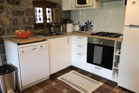 1429 casa piedra tradicional venta stone house for sale vistas montana mountain views near cangas de onis asturias northern spain kitchen